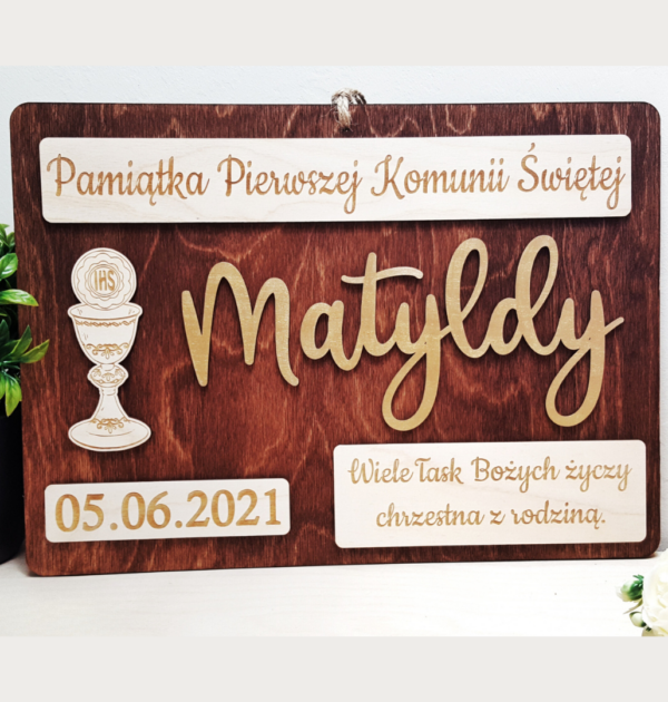 PAMIĄTKA PIERWSZEJ KOMUNII ŚWIĘTEJ