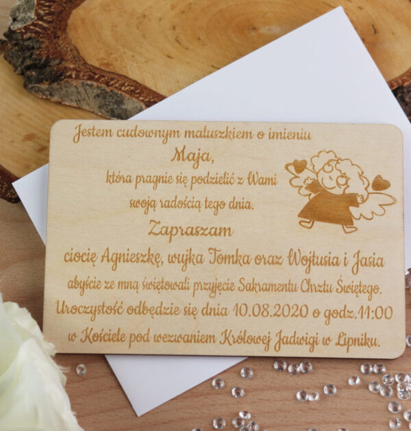 ZAPROSZENIA NA CHRZEST ŚWIĘTY