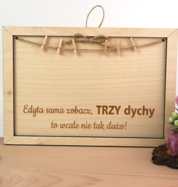 RAMKA URODZINOWA NA PIENIĄDZE - SAM ZOBACZ ... DYCHY TO WCALE NIE TAK DUŻO