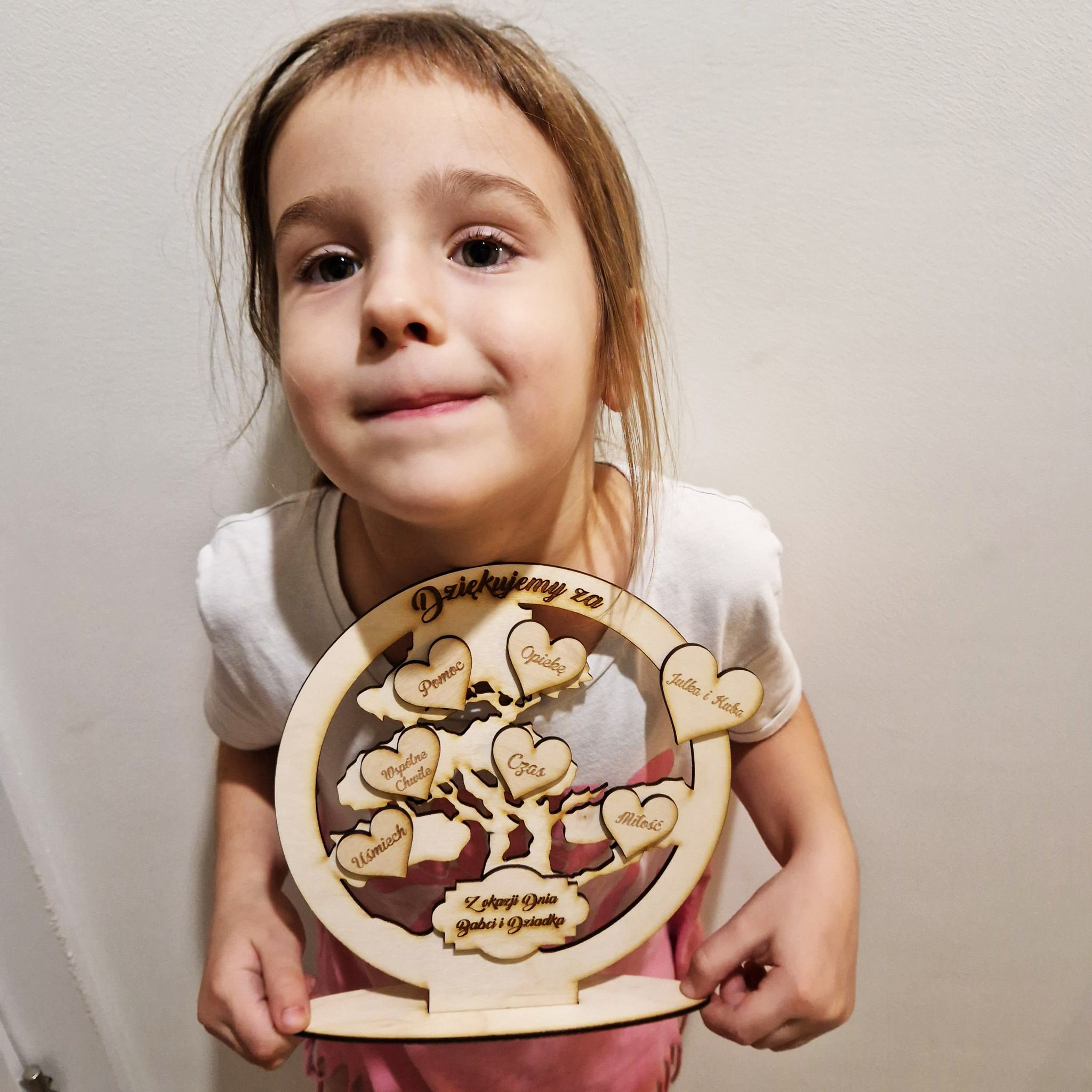 Drzewo na podstawce - Dzień Babci i Dziadka - PRODUKT Z WYSYŁKĄ TYLKO NA TERENIE POLSKI - obrazek 2