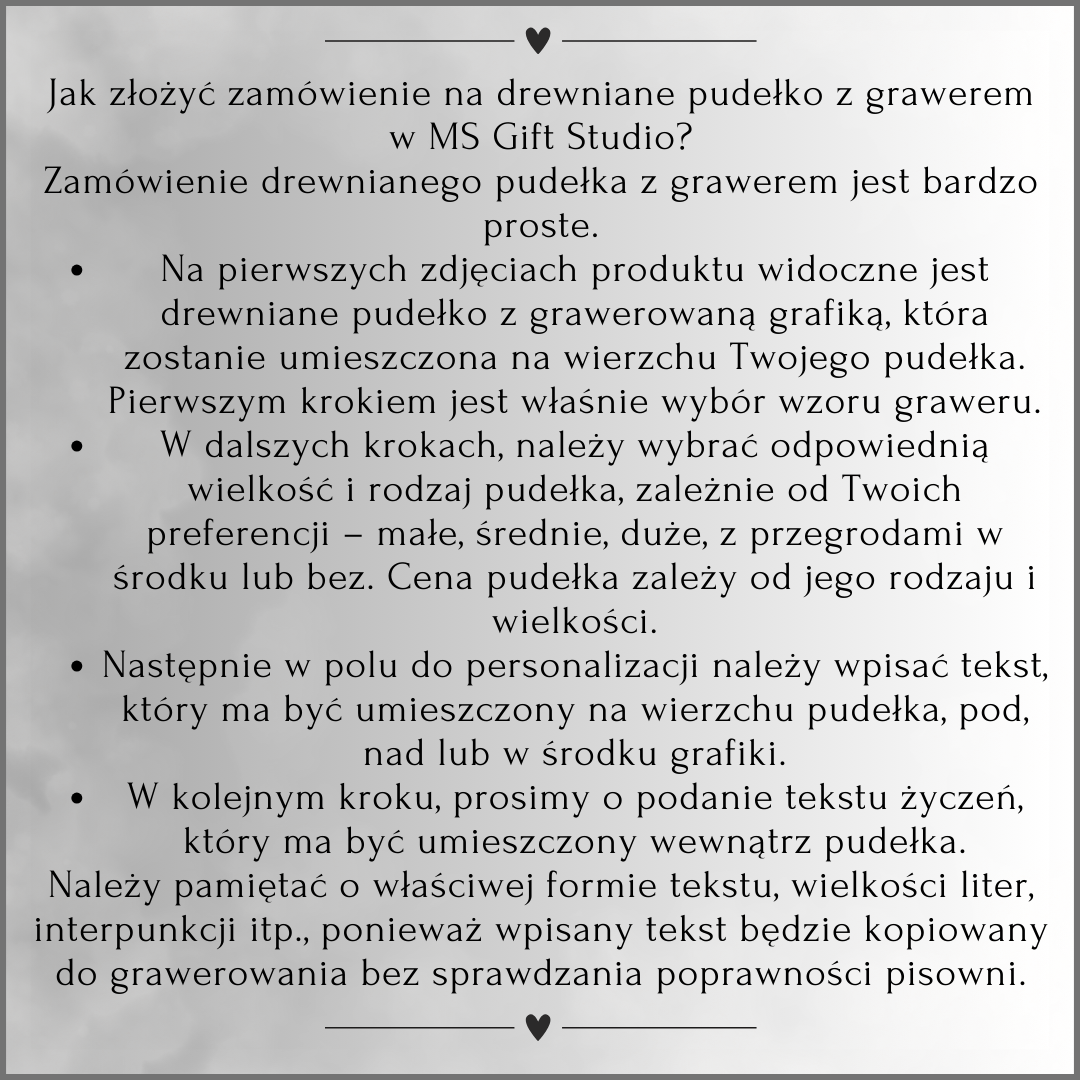 PAMIĄTKA PIERWSZEJ KOMUNII ŚWIĘTEJ - DREWNIANE PUDEŁKO Z GRAWEREM NA WIERZCHU ORAZ ŻYCZENIAMI W ŚRODKU - WYBÓR PUDEŁKA - obrazek 5
