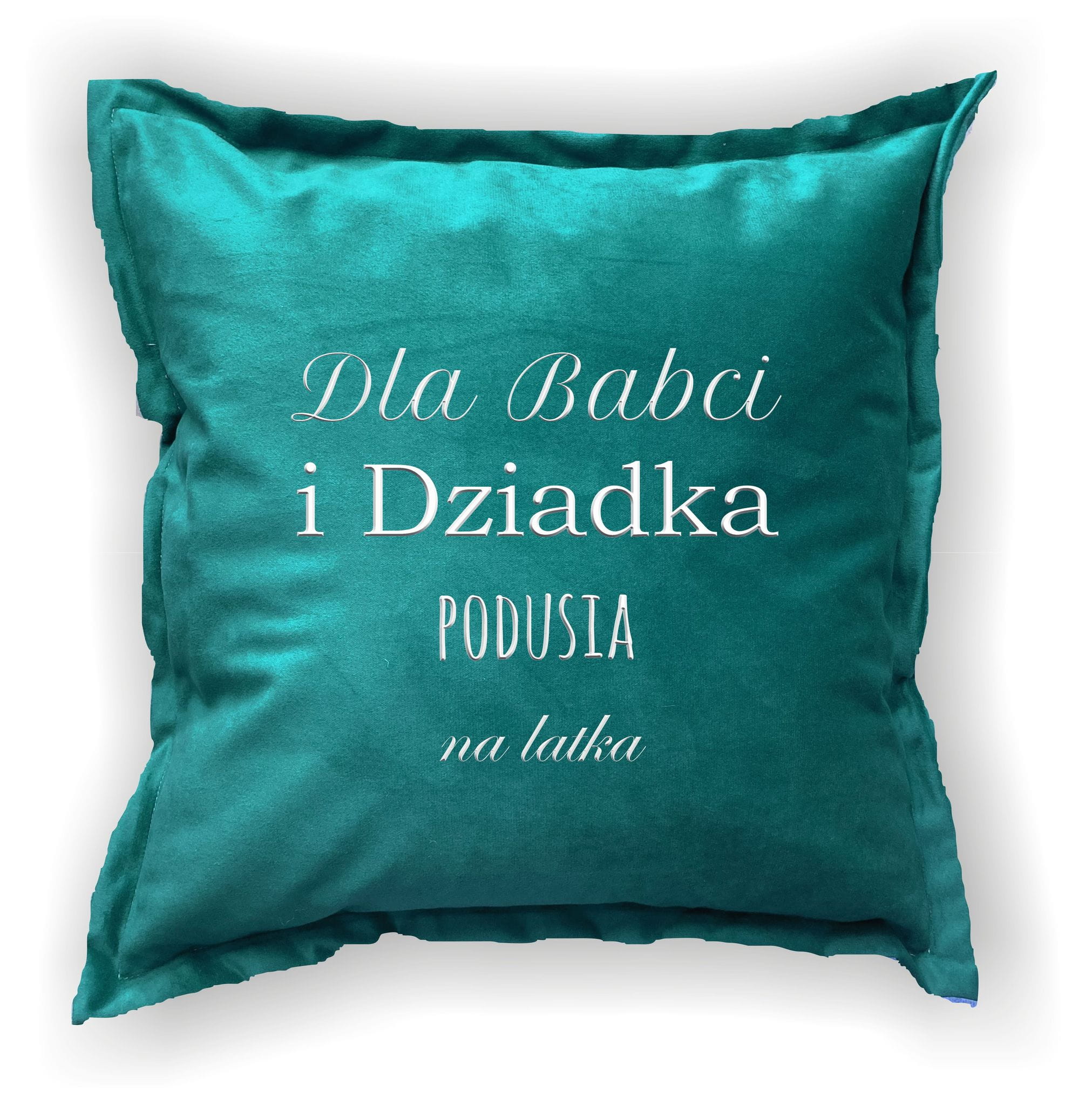 PODUSZKA NA DZIEŃ BABCI I DZIADKA - DOWOLNY HAFT - WYBÓR KOLORU - PRODUKT Z WYSYŁKĄ TYLKO NA TERENIE POLSKI - obrazek 4