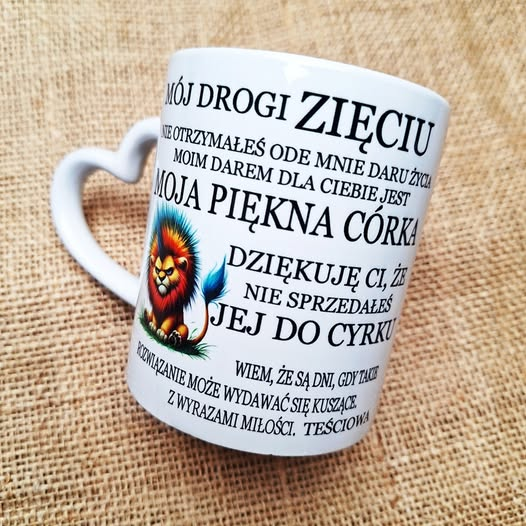 KUBEK - MÓJ DROGI ZIĘCIU- WYSYŁKA NA TERENIE POLSKI