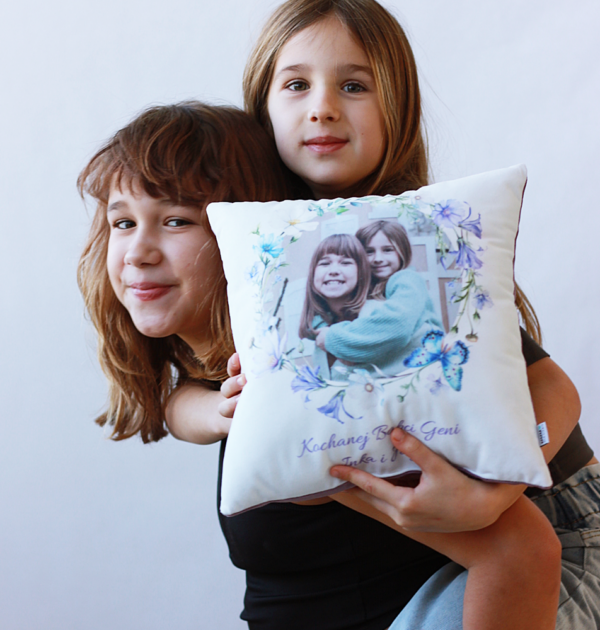 PODUSZKA / PODUSIA Z TWOIM ZDJĘCIEM - wyjątkowy prezent Dzień Babci i Dziadka